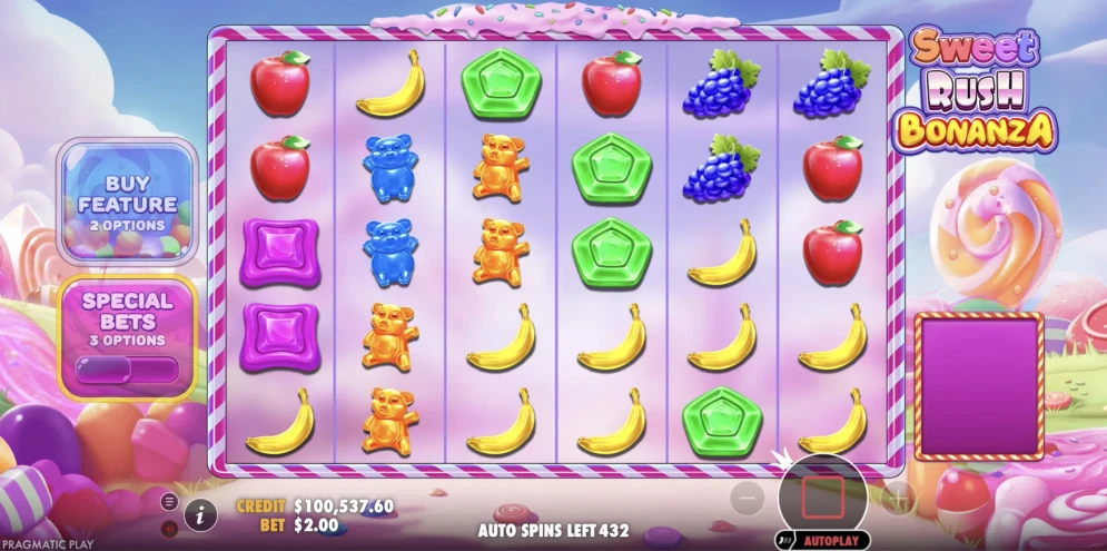 Sweet Rush Bonanza Slot